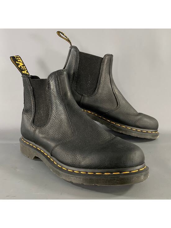 DR. MARTENS Size 11 Black Leather Boots main image 5